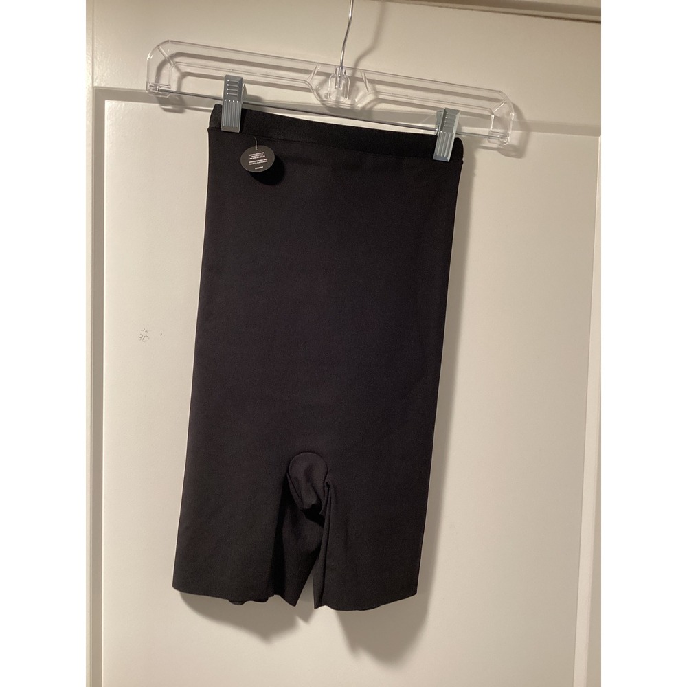 Wacoal Shape Revelation Hourglass Hi-Waist Thigh Shaper Black 808387 Small NWT